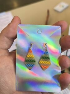 Transparent striped kites