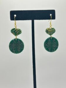 Green-gold ornaments