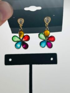 Rainbow Glass Flowers