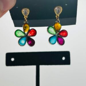 Rainbow Glass Flowers
