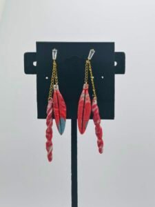 Chain-drop Feather Twists