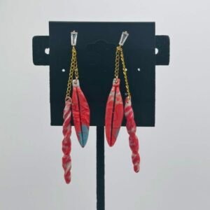 Chain-drop Feather Twists