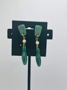 Green Tile Ornaments