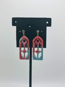 Pink-Blue Greenhouse doors