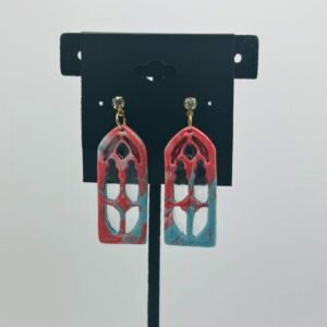 Pink-Blue Greenhouse doors