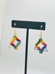 Framed Rainbow Scallops