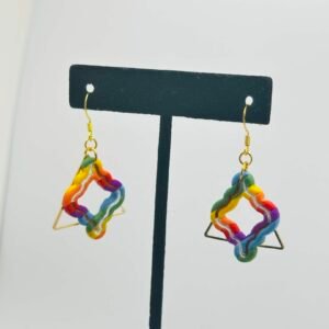 Framed Rainbow Scallops